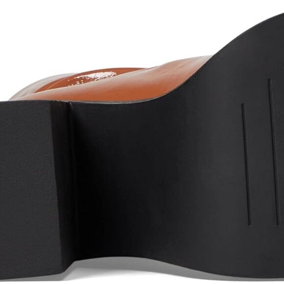 NEW KENNETH COLE NEW YORK Amber Heel Booties rust for women 462tn - Picture 4 of 12